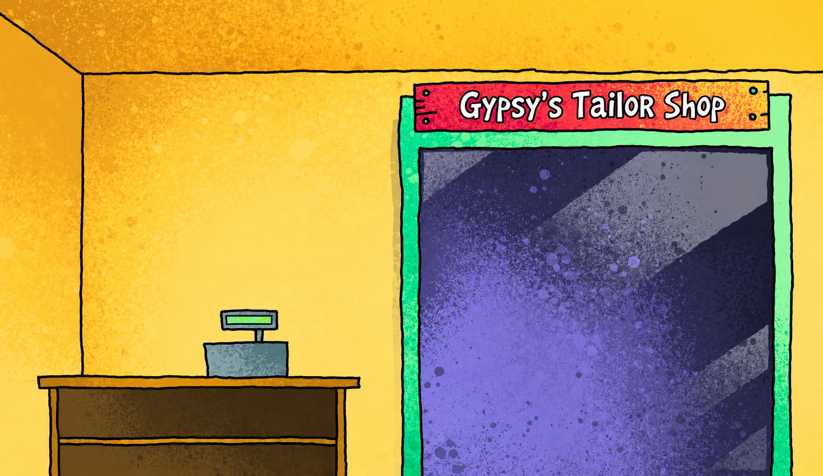 Inside Gypsy's Tailor Shop